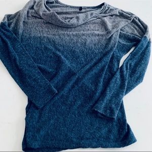 7 for all mankind ombré burnout top